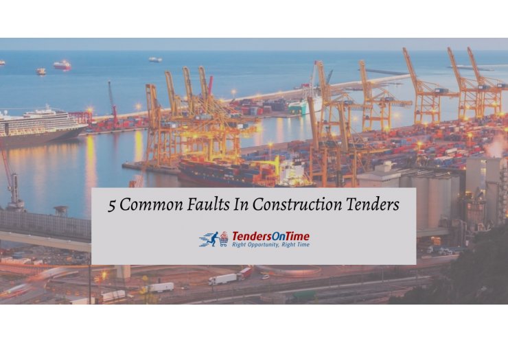 5 Common Faults In Construction Tenders procurement